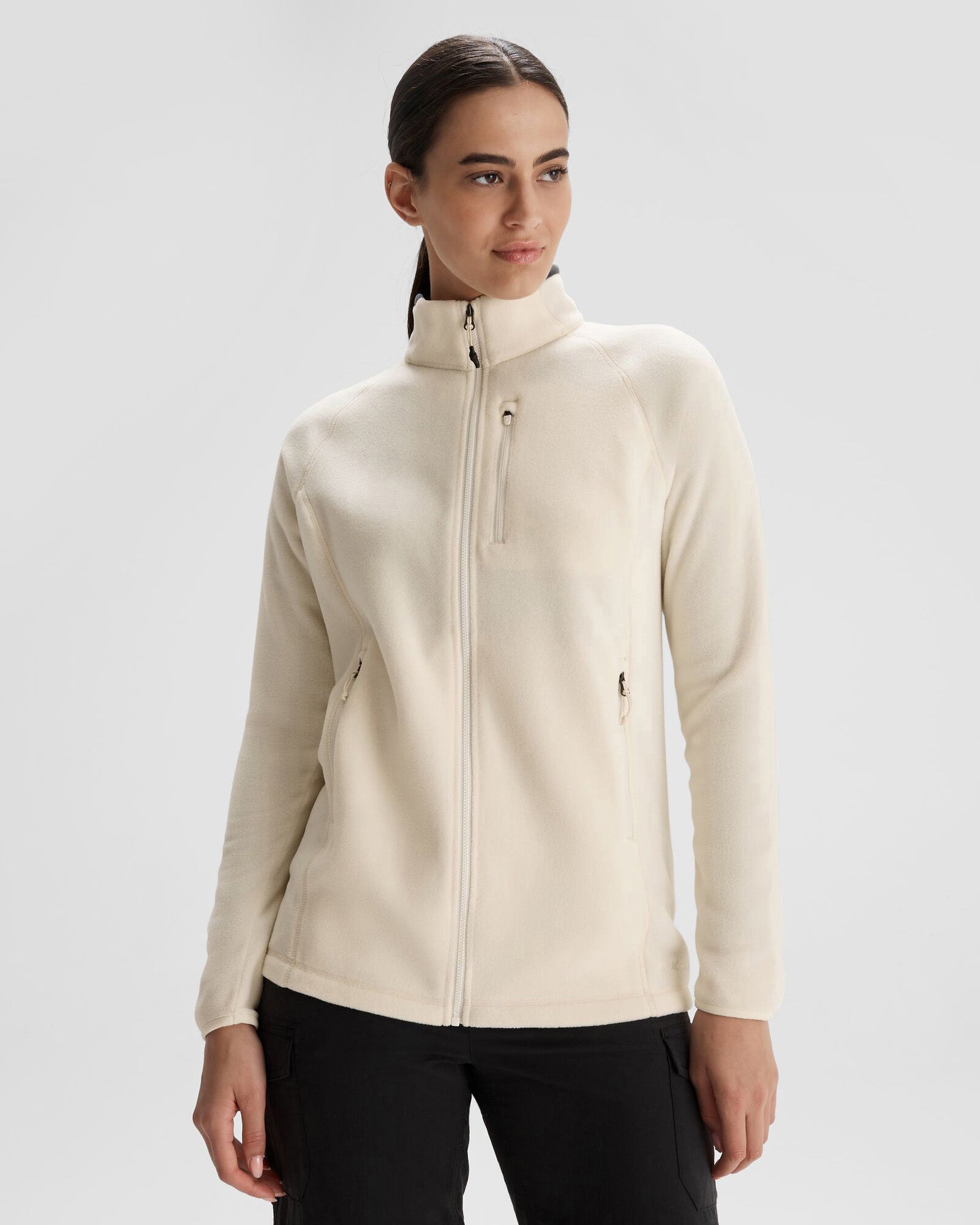 Women's Ridge 100 PrimaLoft Bio Fleece Jacket - Natural1