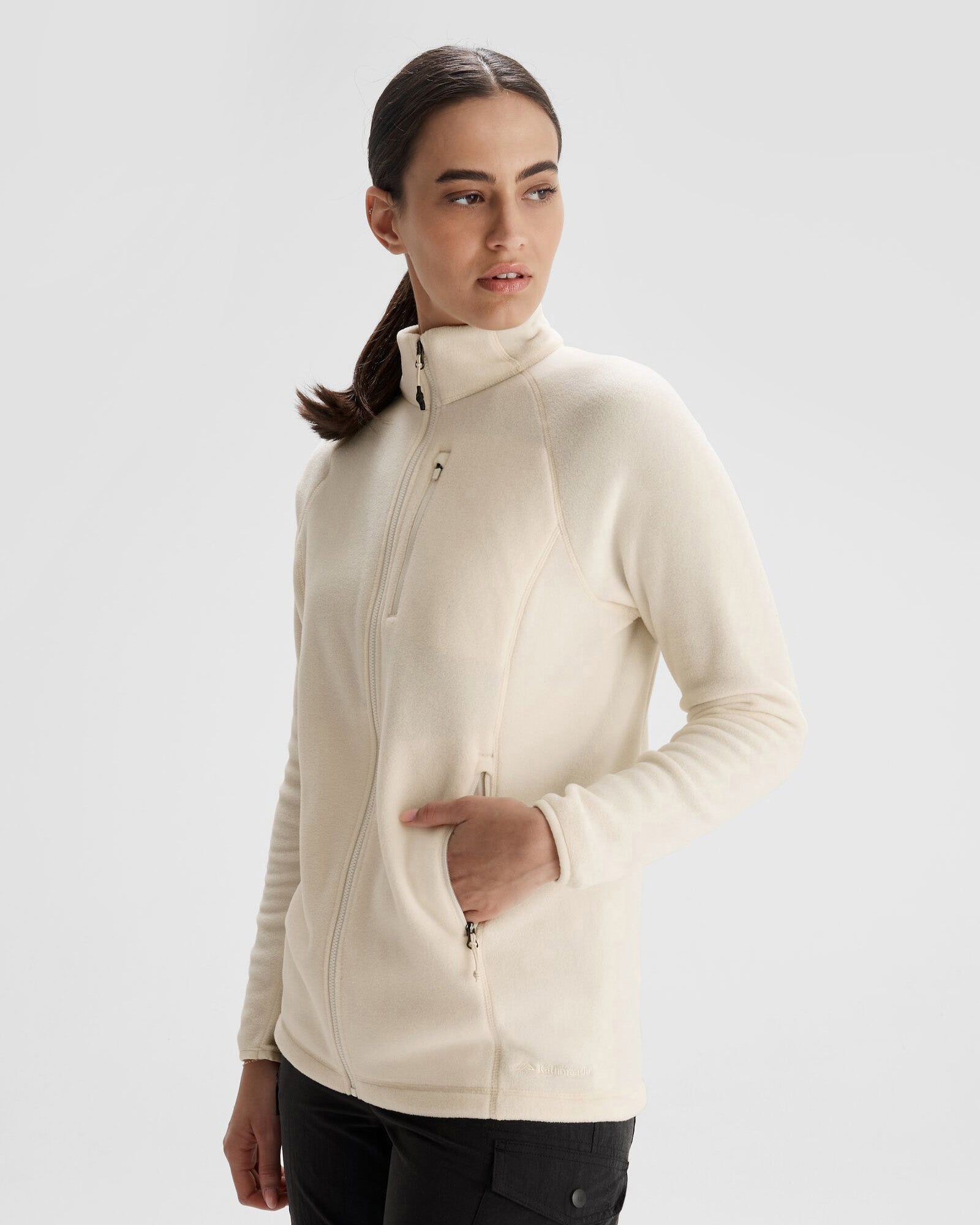 Women's Ridge 100 PrimaLoft Bio Fleece Jacket - Natural1