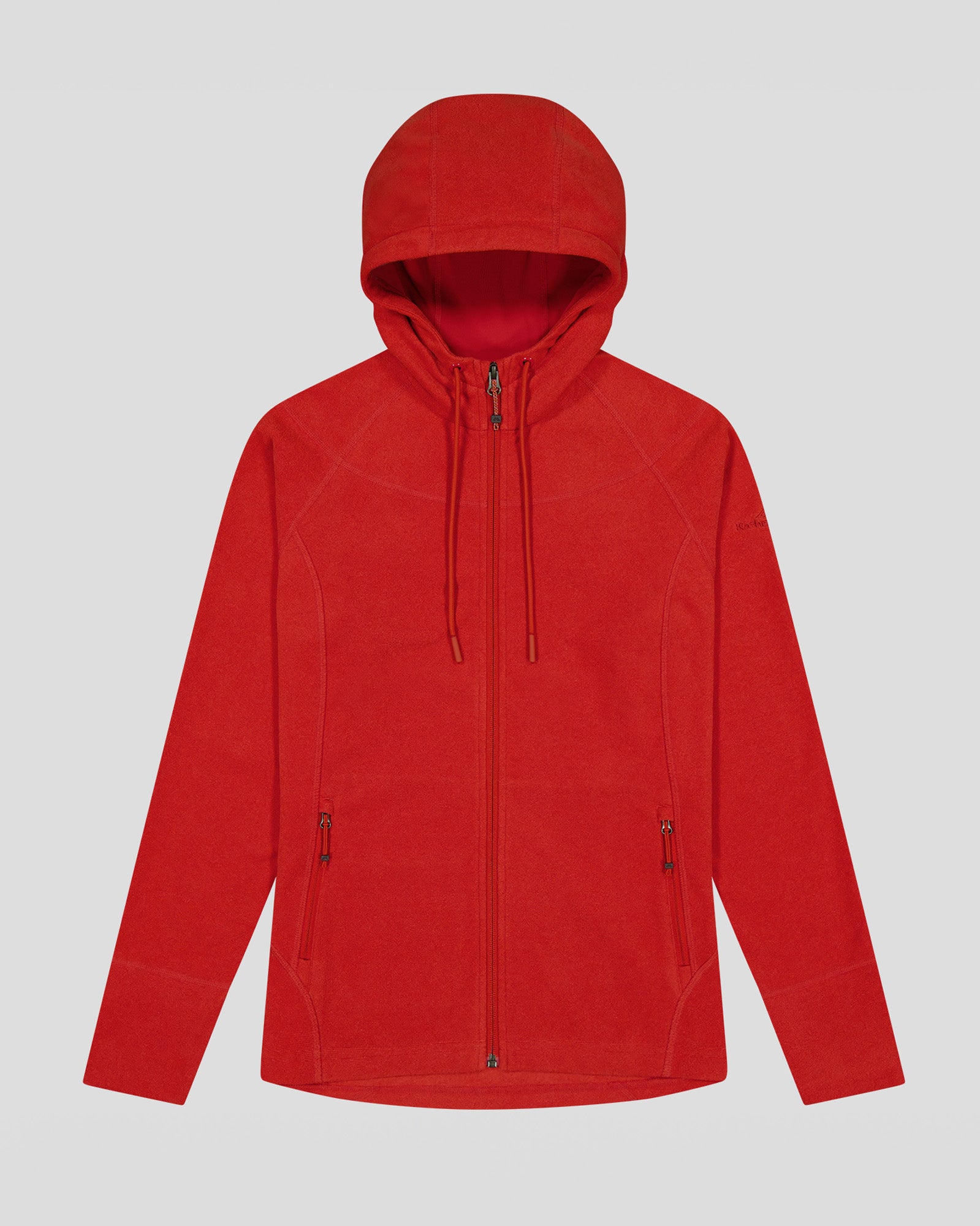 Women's Mt Aspiring Hooded Fleece Jacket  - Spicy Chilli Pepper