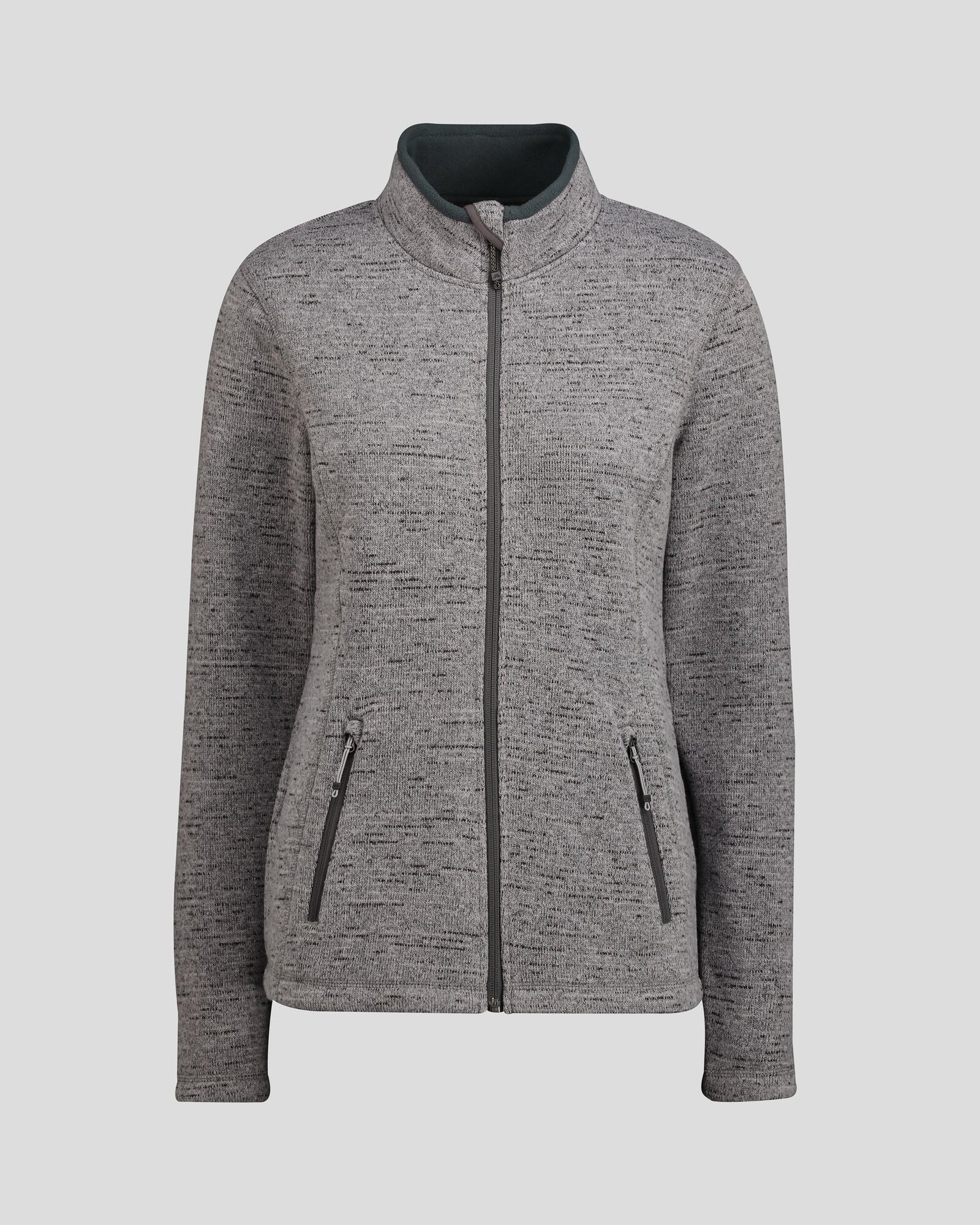 Women's Aikman Fleece Jacket - Steel Grey Marle