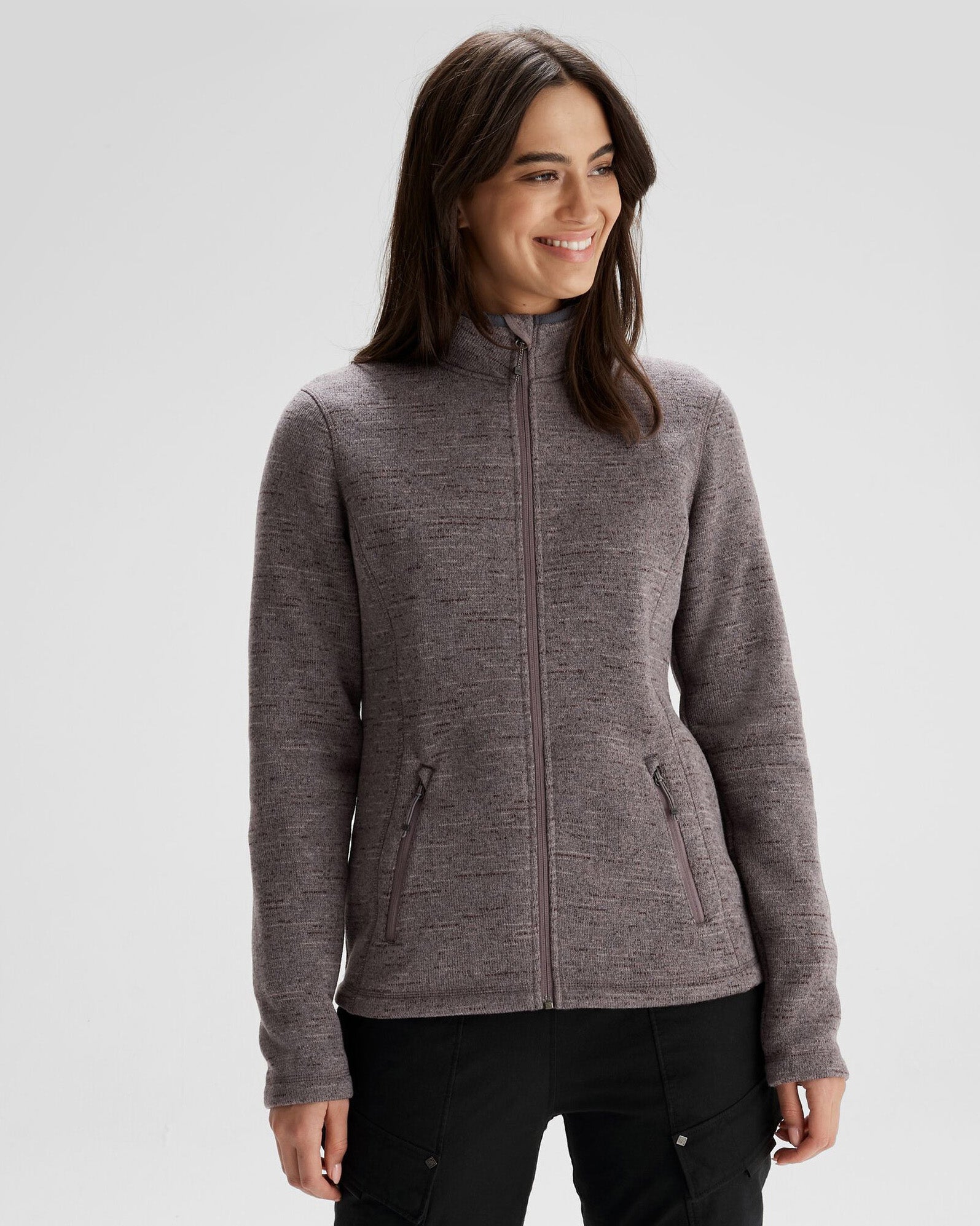 Women's Aikman Fleece Jacket - Quartz Marle