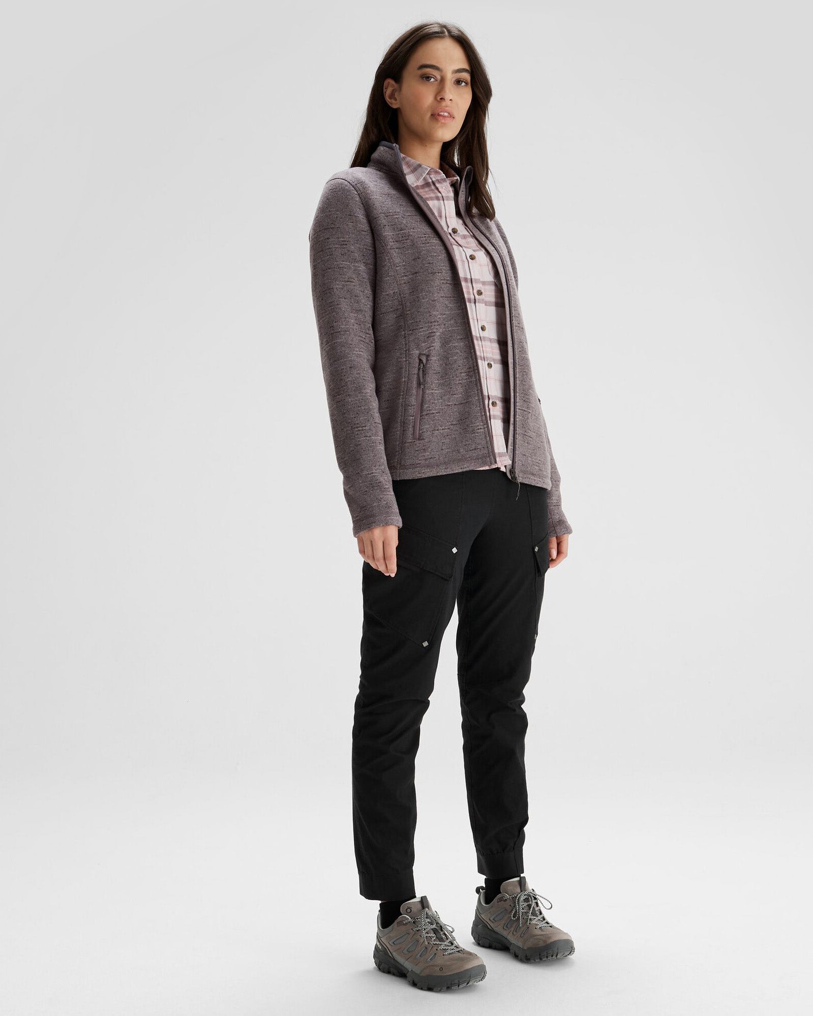 Women's Aikman Fleece Jacket - Quartz Marle
