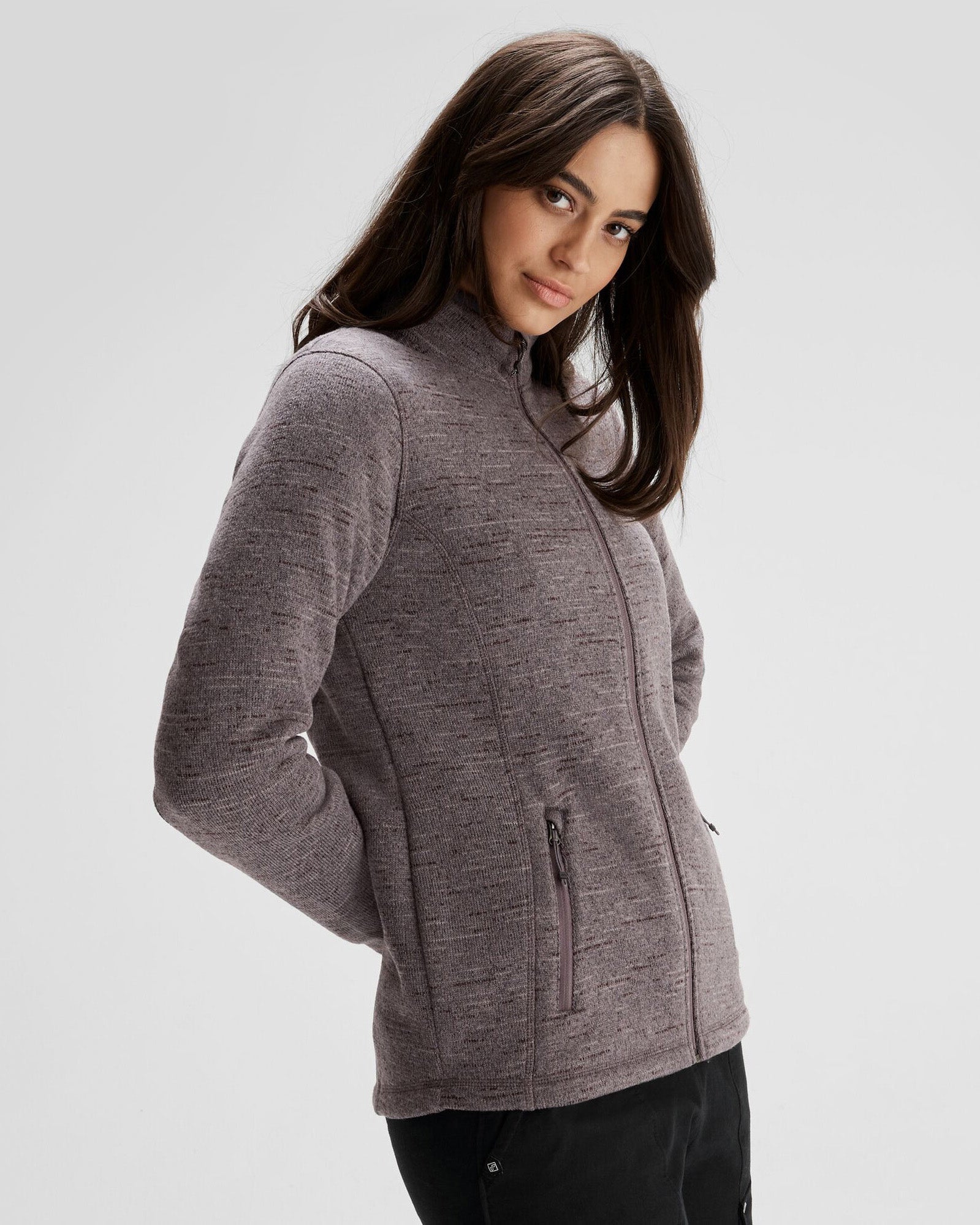 Women's Aikman Fleece Jacket - Quartz Marle