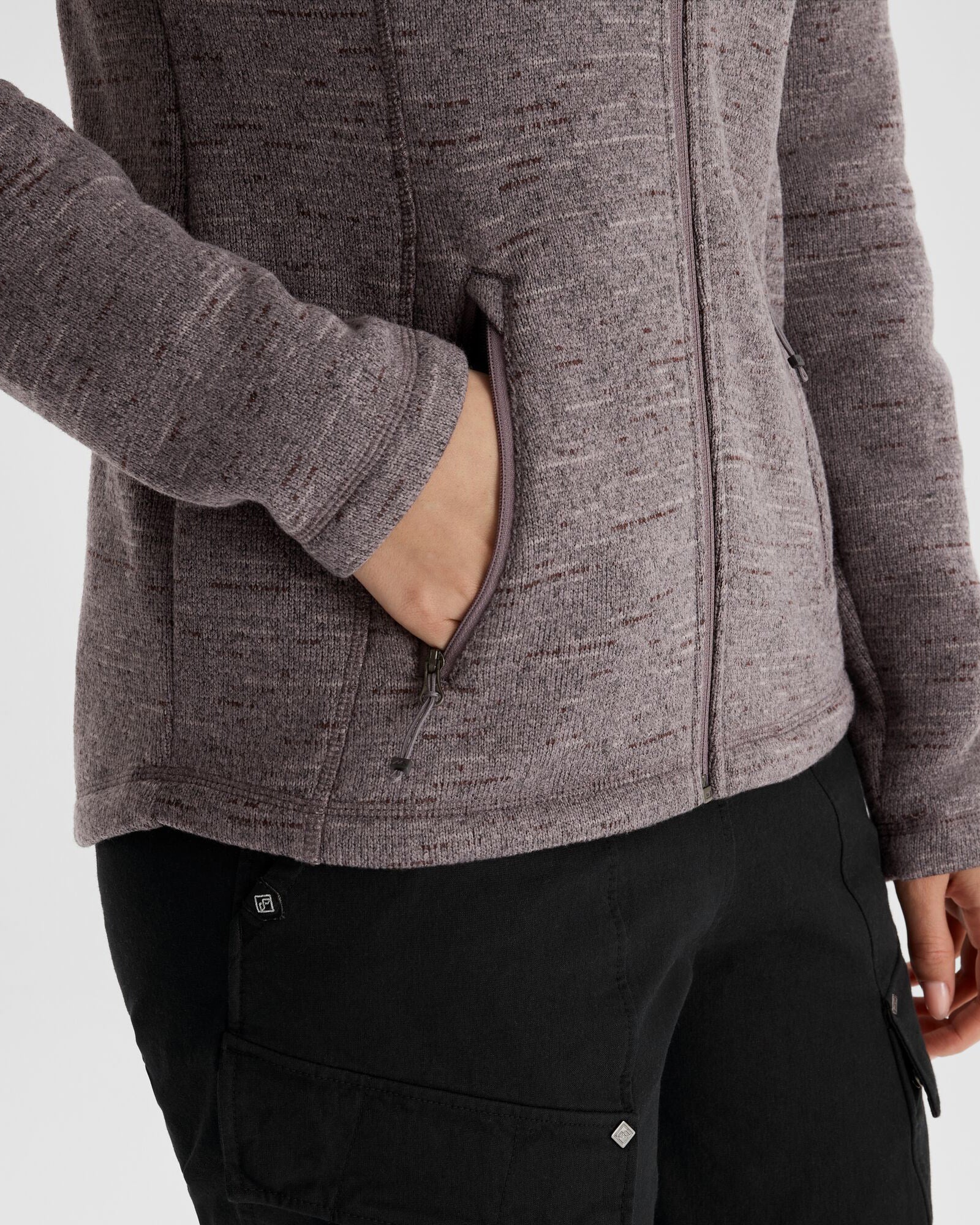 Women's Aikman Fleece Jacket - Quartz Marle