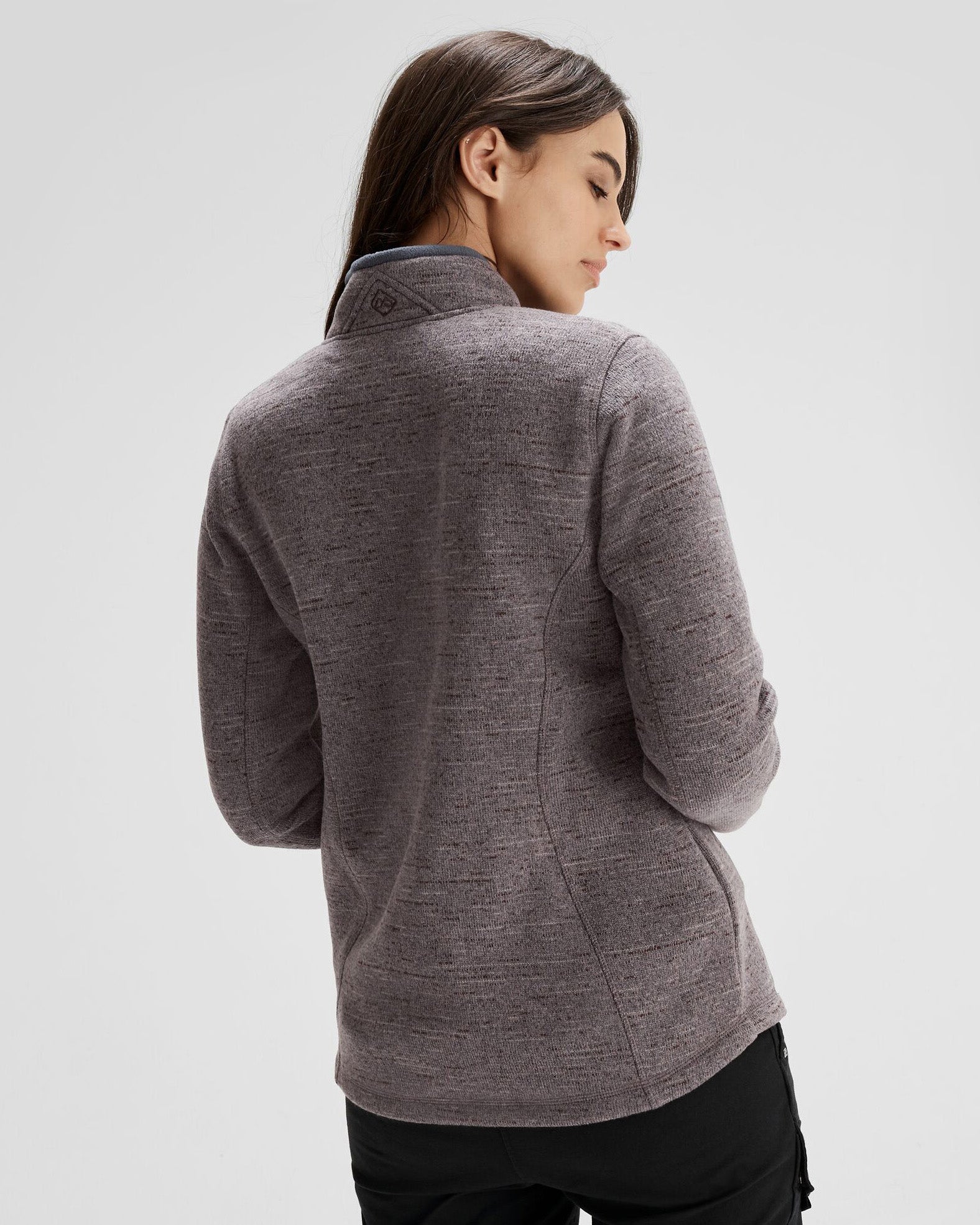 Women's Aikman Fleece Jacket - Quartz Marle