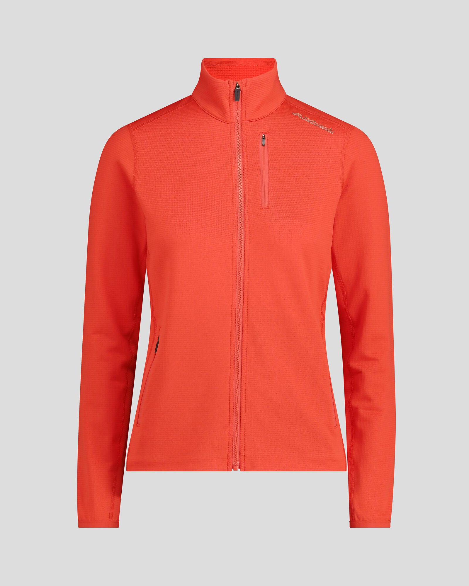 Women's Seeker Fleece Jacket - Hut Orange